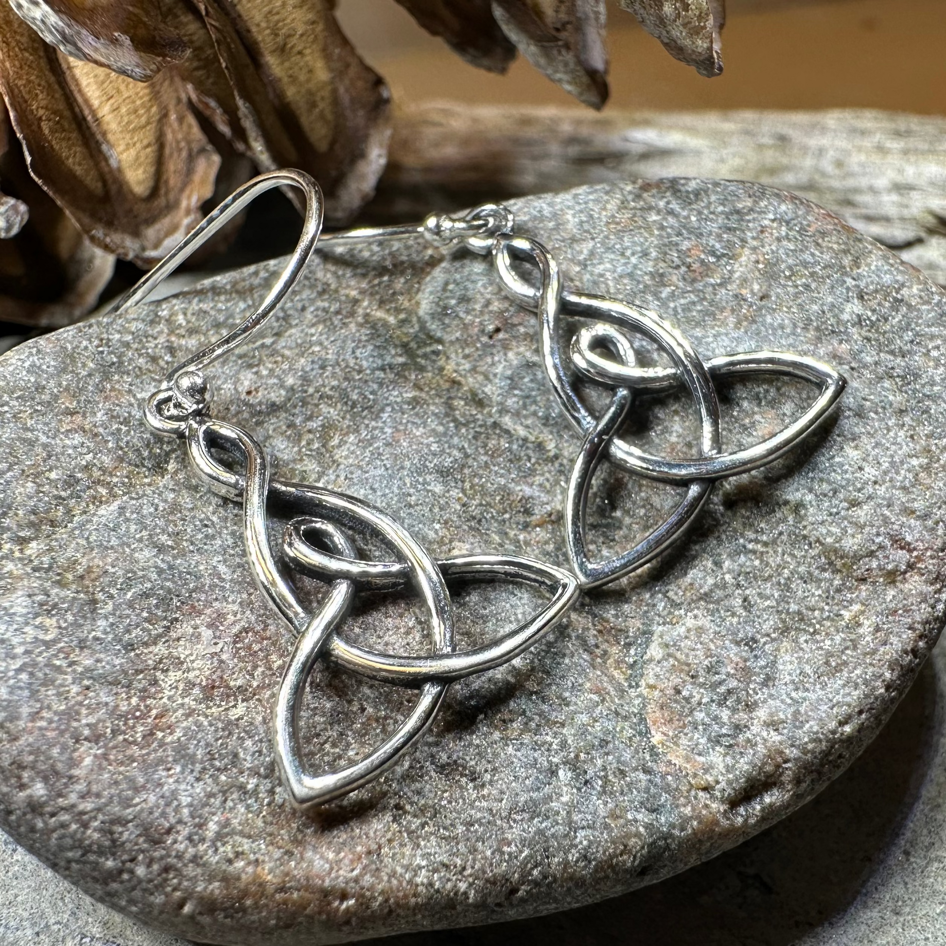 Mother's Knot Celtic Earrings — view 6