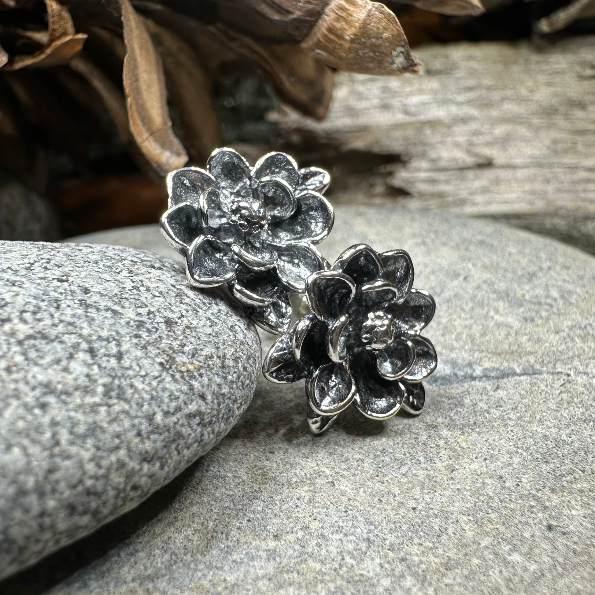 Sweet Magnolia Post Earrings — view 5