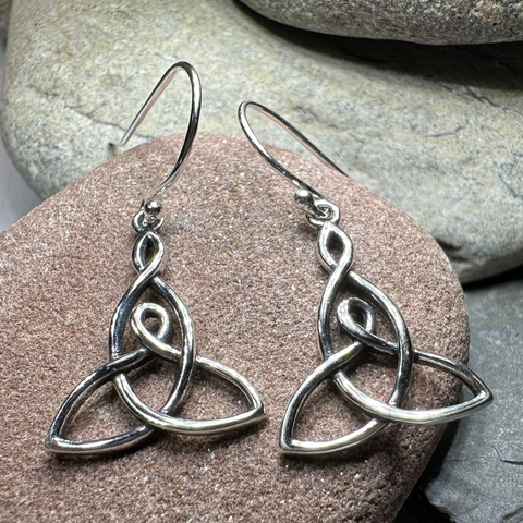 Load image into Gallery viewer, Mother's Knot Celtic Earrings
