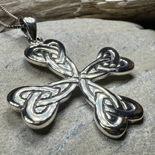 Load image into Gallery viewer, Ethereal Celtic Cross Necklace
