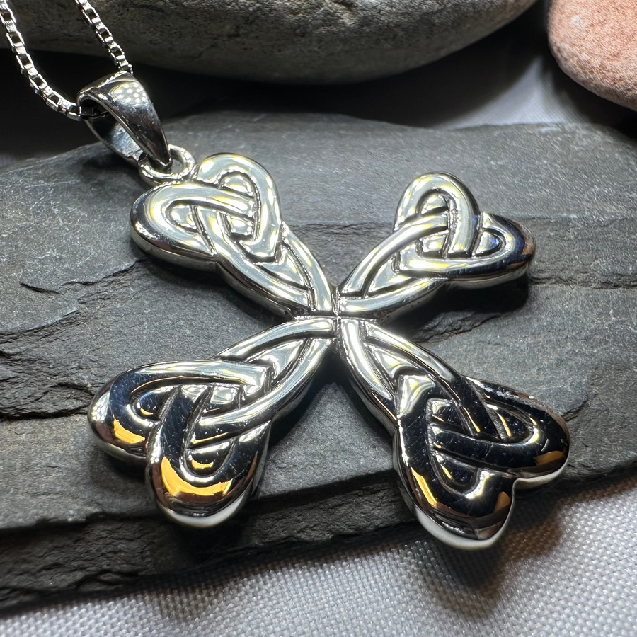Ethereal Celtic Cross Necklace