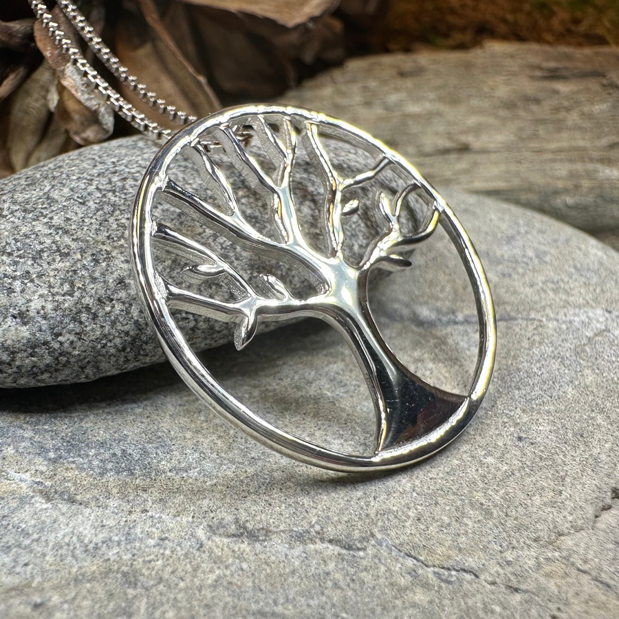 Minimalist Tree of Life Necklace