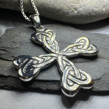 Load image into Gallery viewer, Ethereal Celtic Cross Necklace
