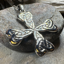 Load image into Gallery viewer, Ethereal Celtic Cross Necklace
