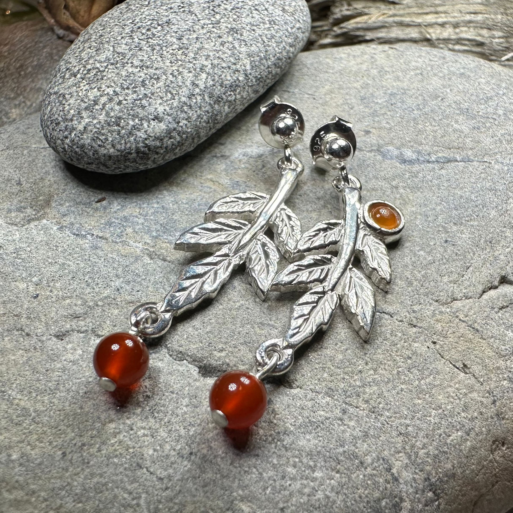 Rowan Tree of Life Earrings - Handmade in Scotland — view 8