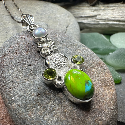 Verie Owl Necklace — view 10