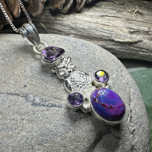 Verie Owl Necklace — view 8