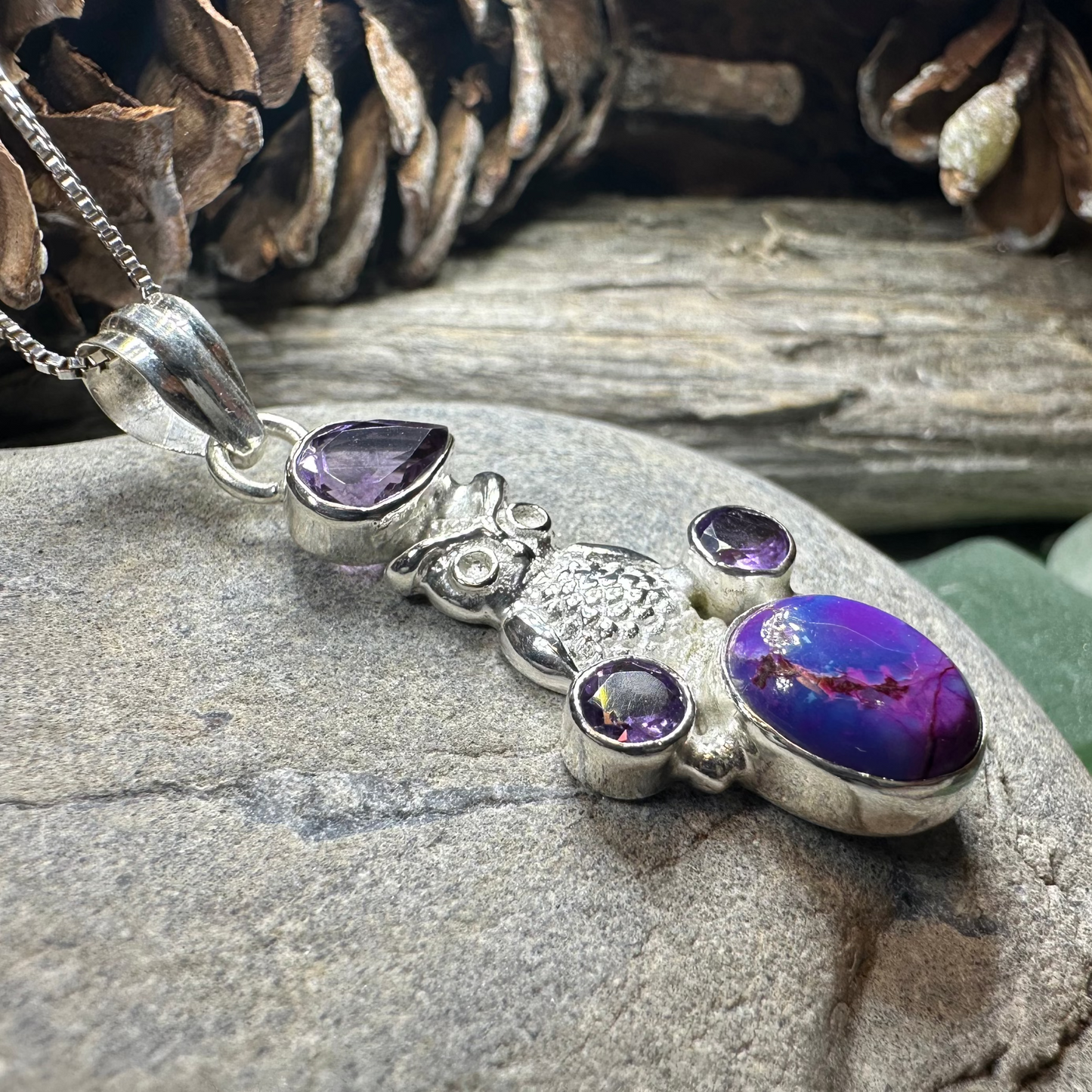 Verie Owl Necklace — view 6