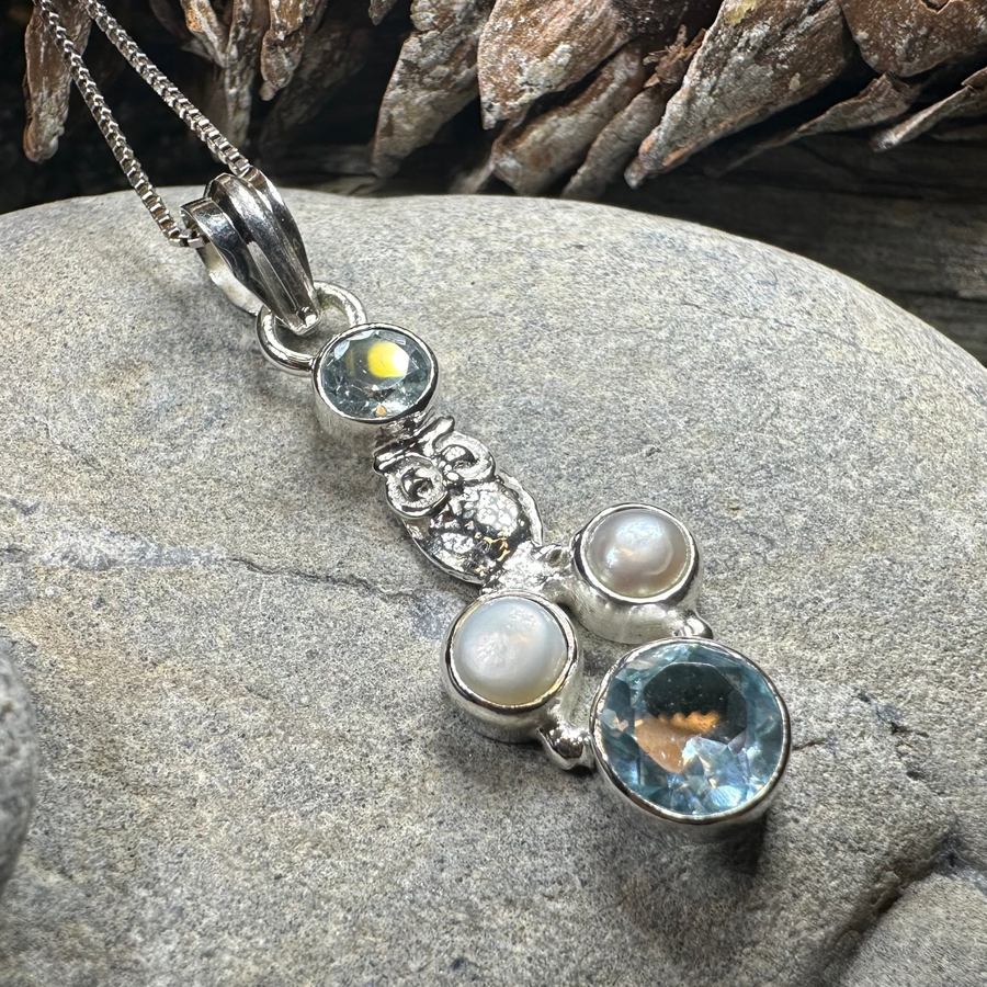 Rayna Owl Necklace