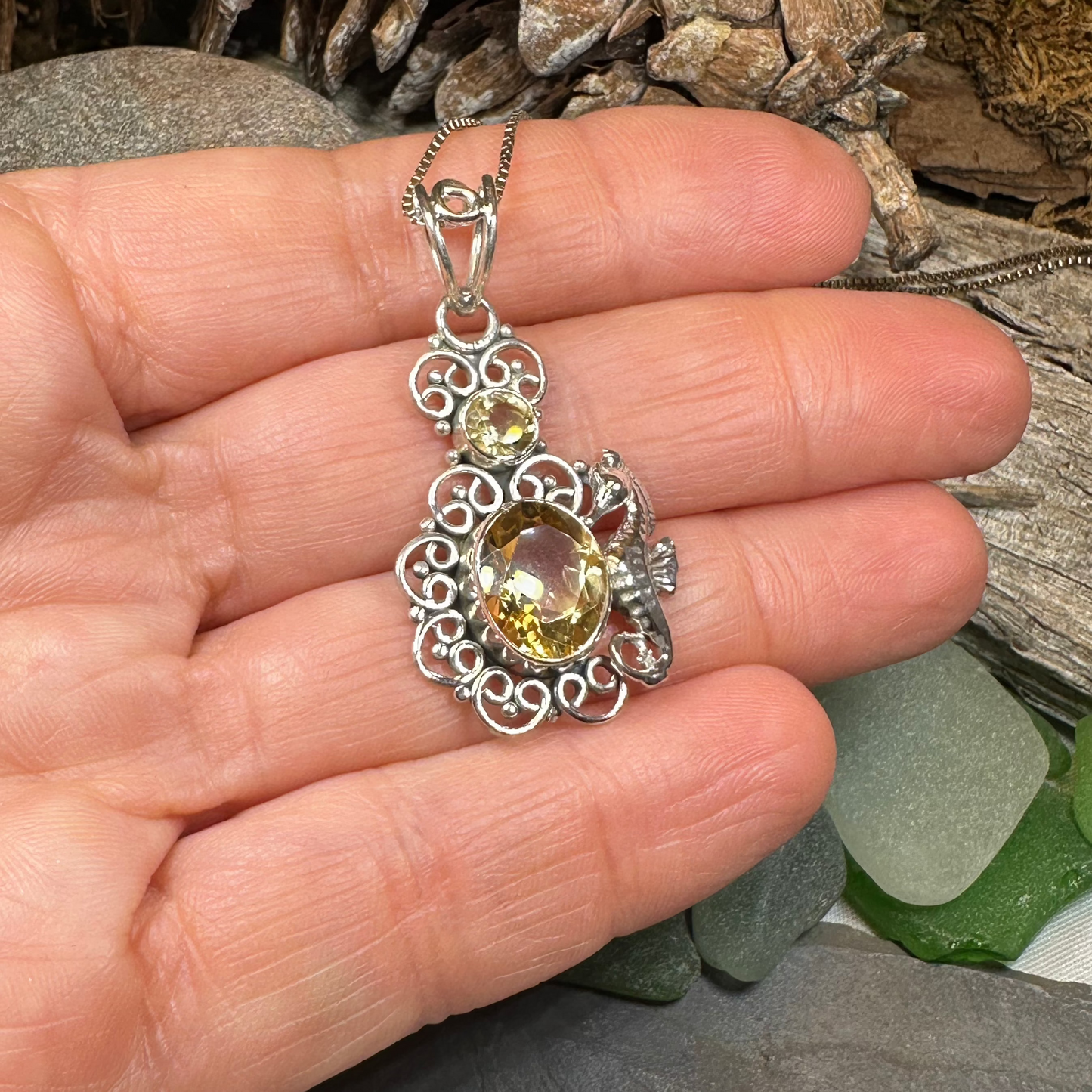 Seasong Seahorse Necklace