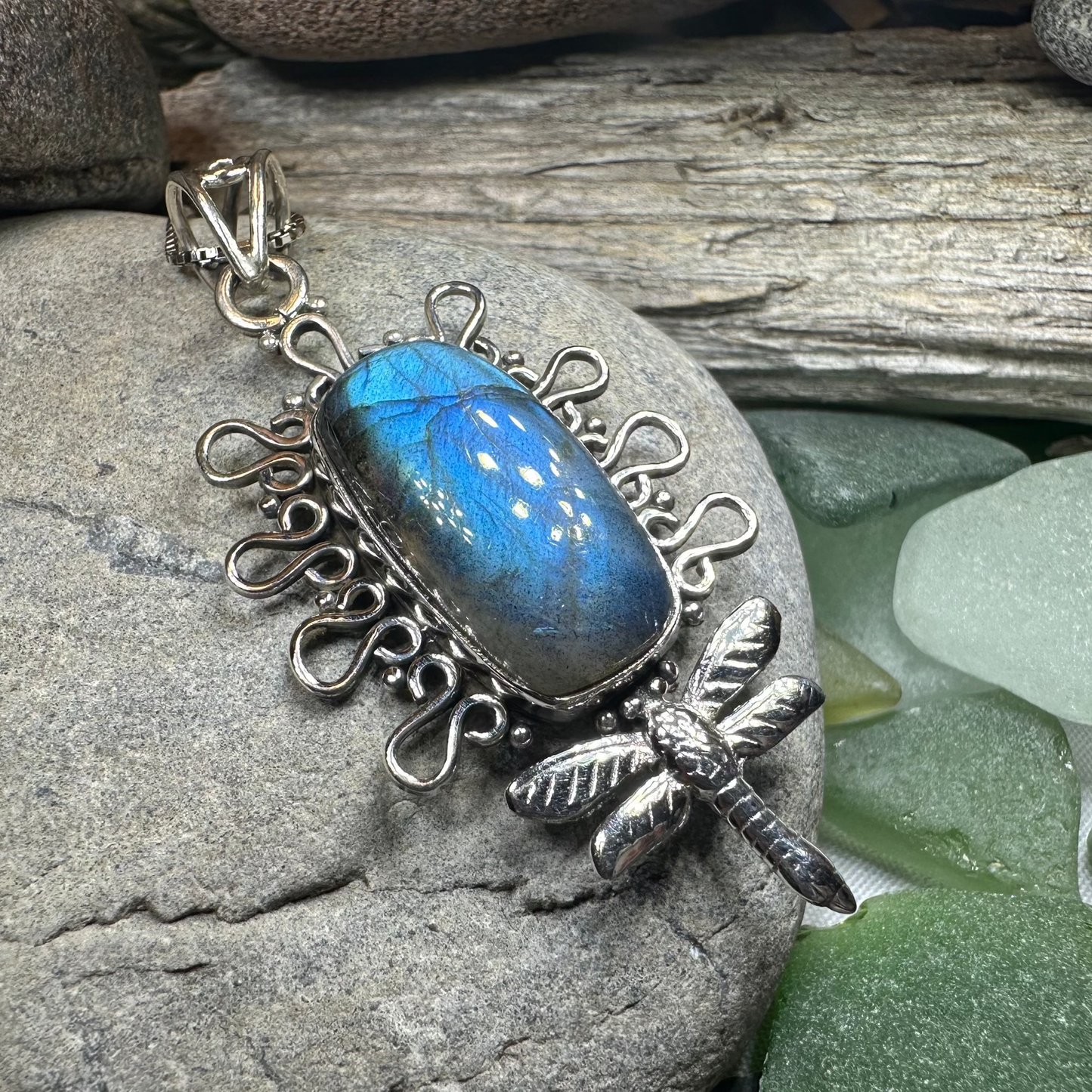 Zafira Dragonfly Necklace — view 5