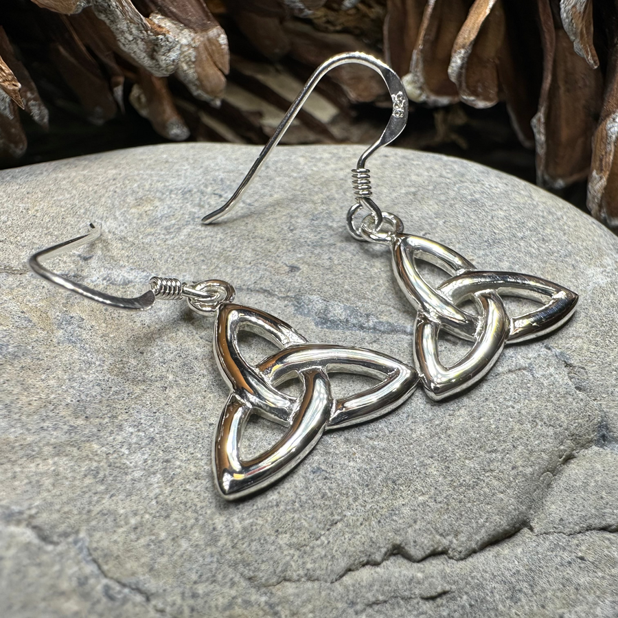 Kelly Trinity Knot Earrings
