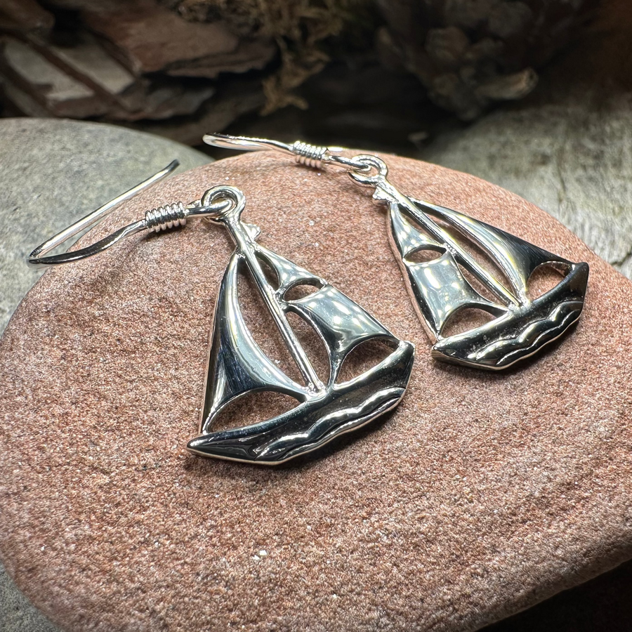 Fairwinds Ship Earrings