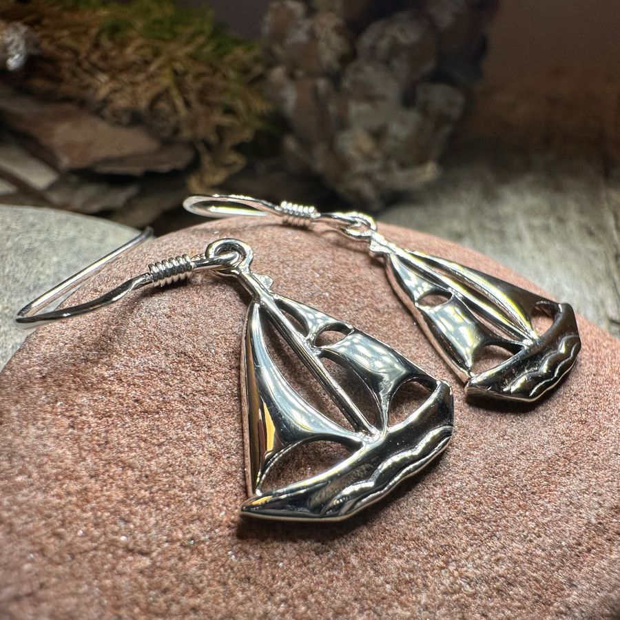 Fairwinds Ship Earrings