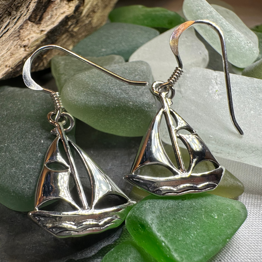 Fairwinds Ship Earrings