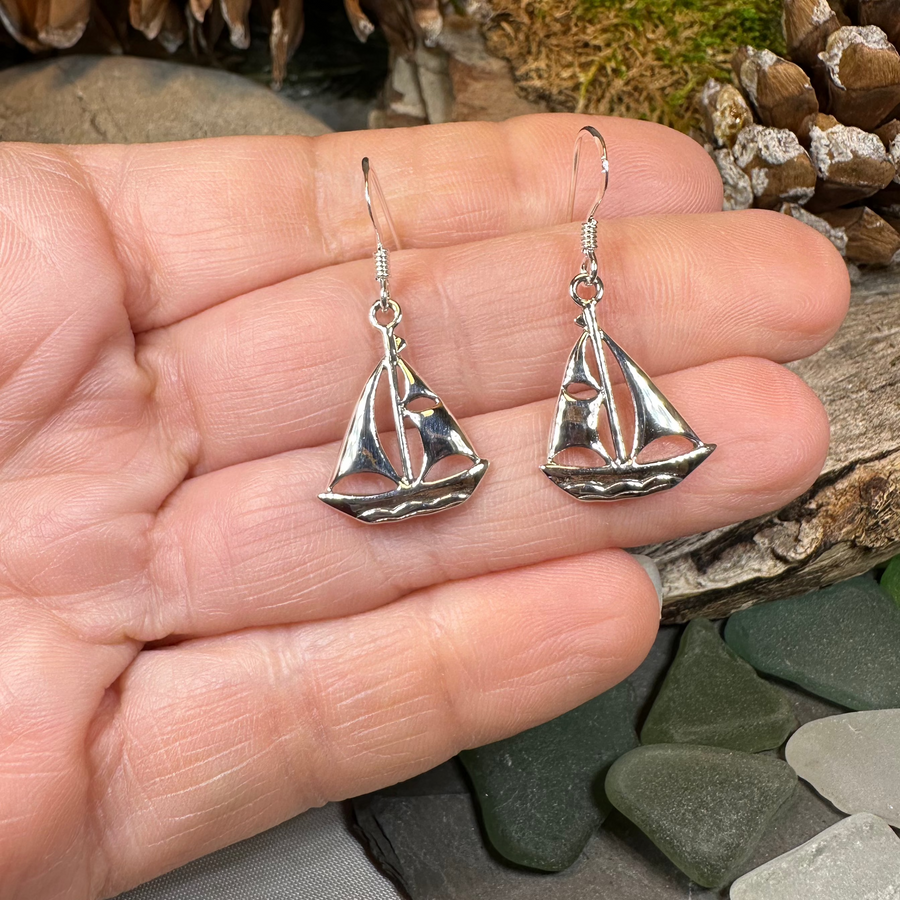 Fairwinds Ship Earrings