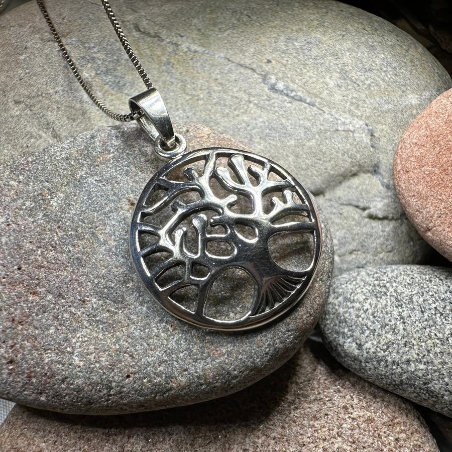 Modern Tree of Life Necklace