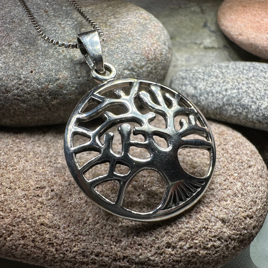 Modern Tree of Life Necklace