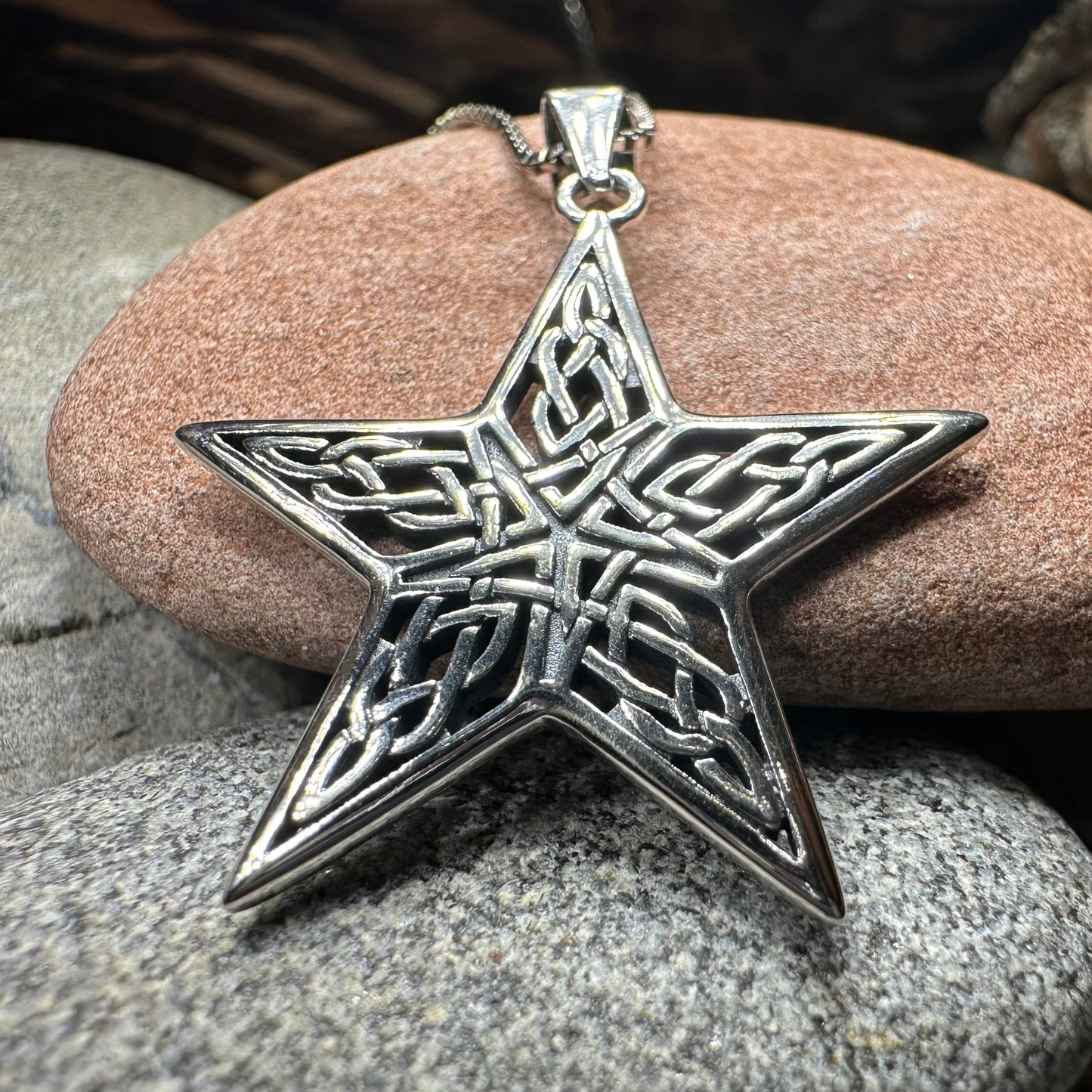 Constella Celtic Star Necklace — view 6