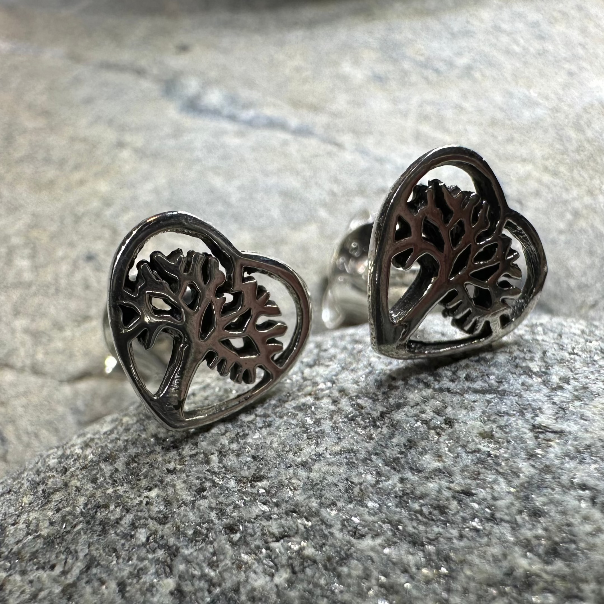Beag Tree of Life Stud Earrings — view 5