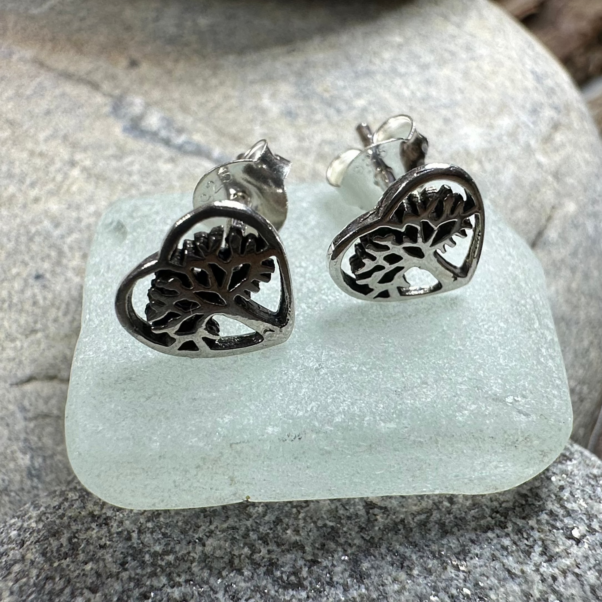 Beag Tree of Life Stud Earrings — view 3