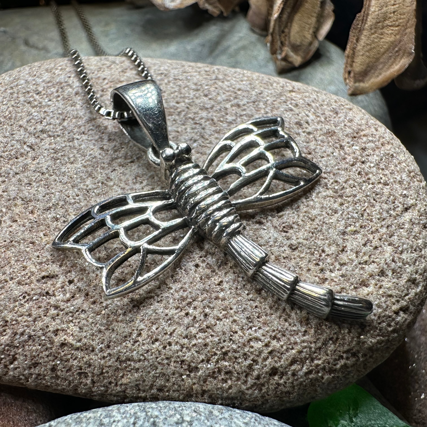 Celtic Dragonfly Necklace — view 5