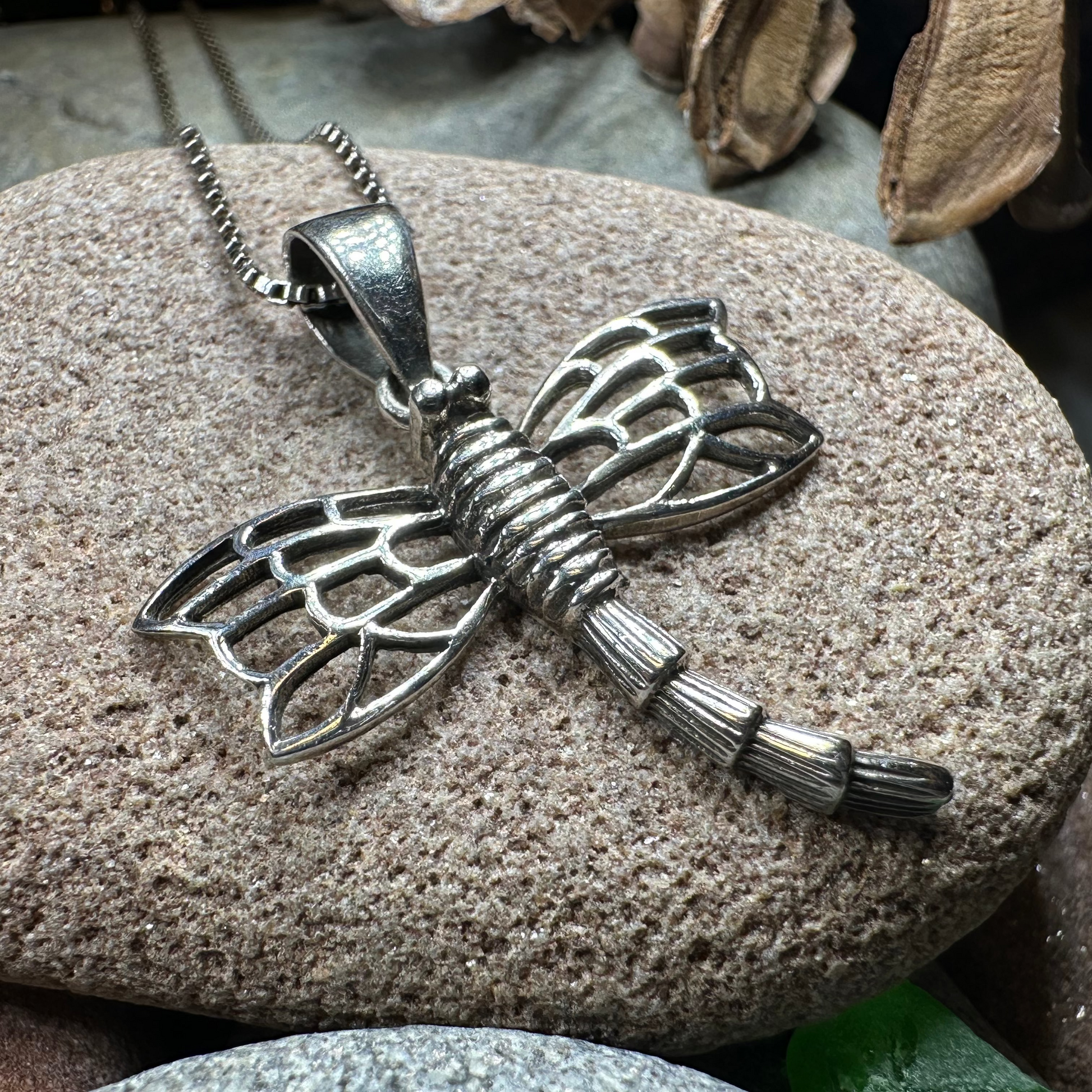 Celtic Dragonfly Necklace — view 5