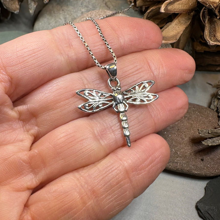 Summerdancer Dragonfly Necklace