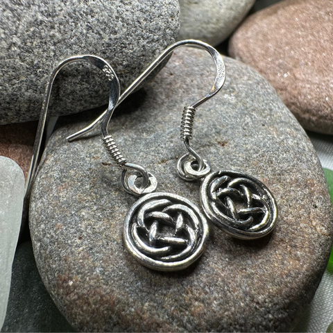Load image into Gallery viewer, Dainty Dara Knot Earrings
