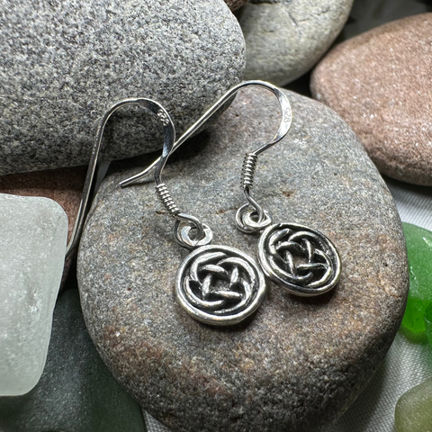 Load image into Gallery viewer, Dainty Dara Knot Earrings
