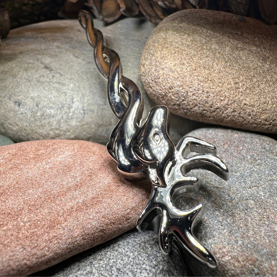 Stag Kilt Pin - Handmade in Scotland