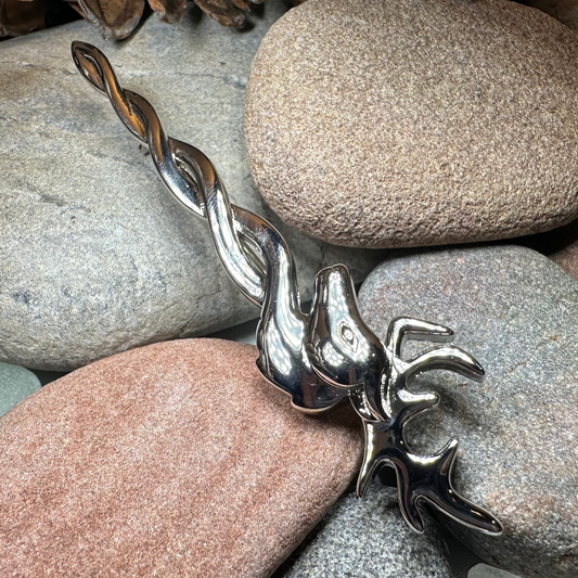 Stag Kilt Pin - Handmade in Scotland