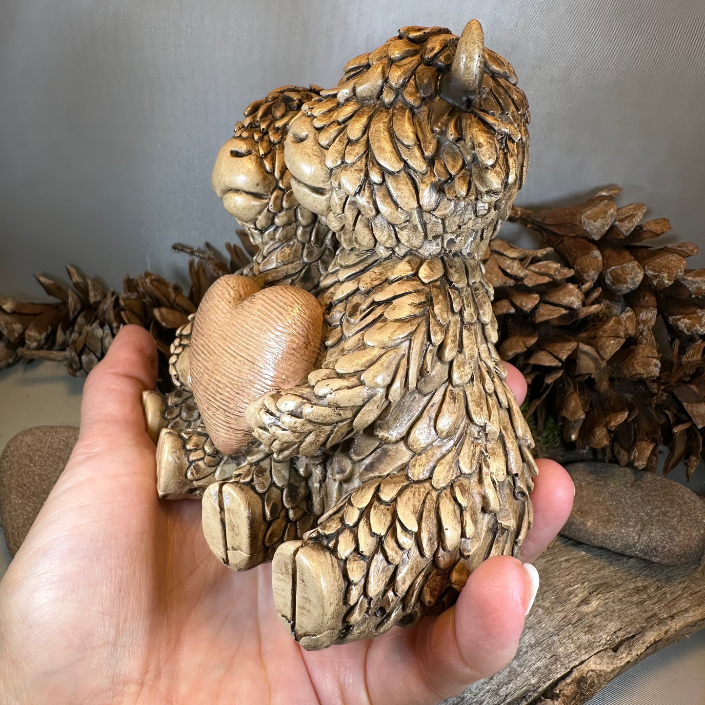 Our Love Highland Cow Figurine