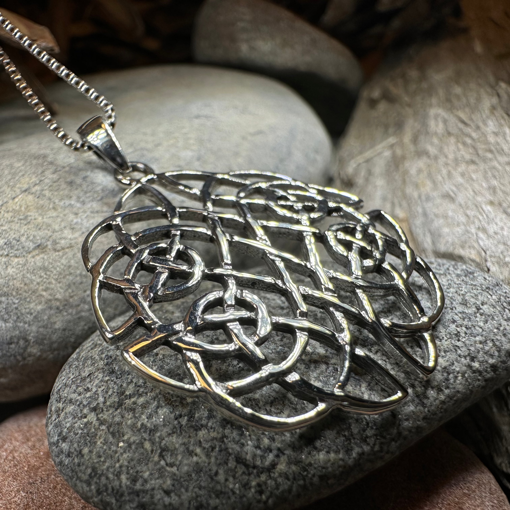 Anaise Celtic Knot Necklace — view 5