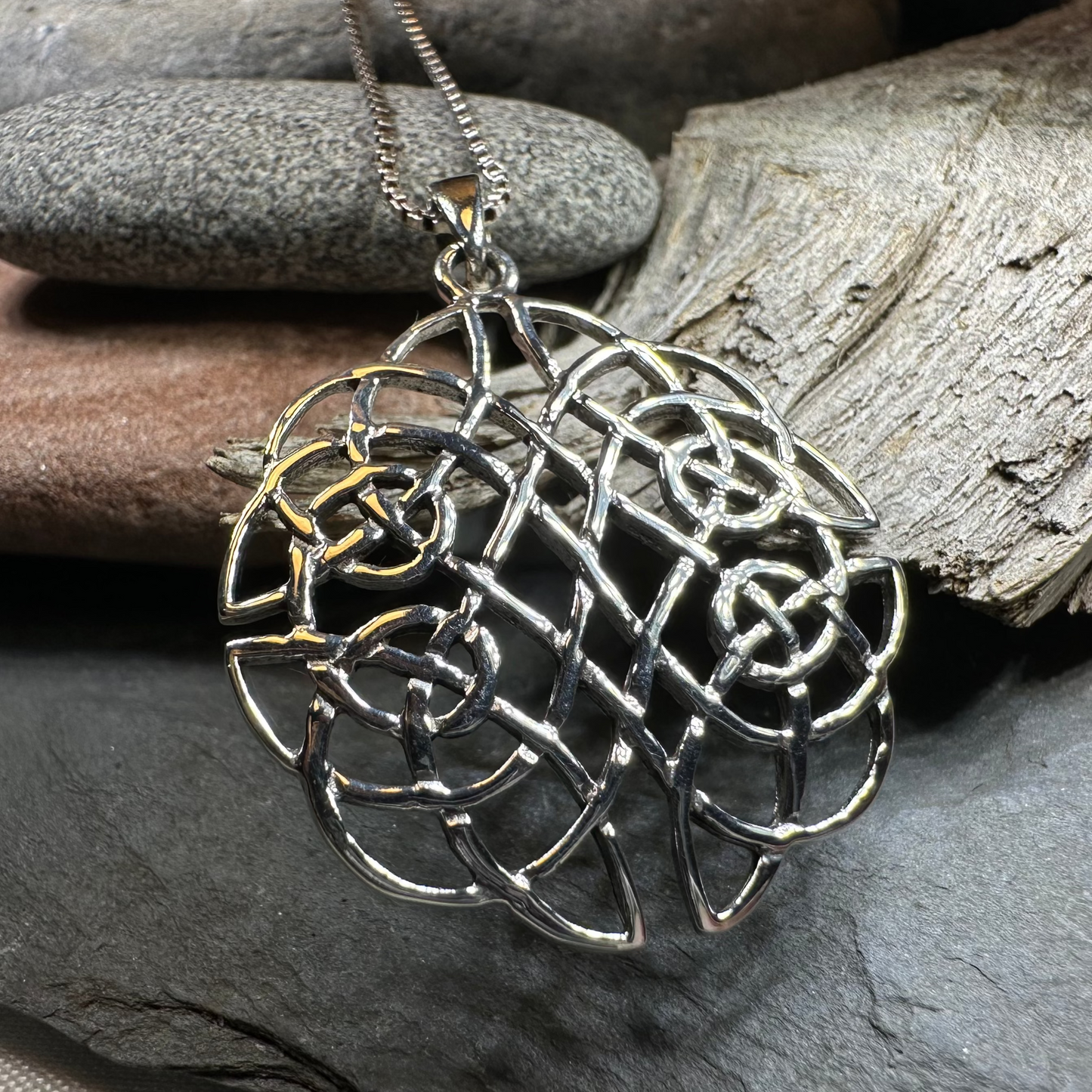 Anaise Celtic Knot Necklace — view 6