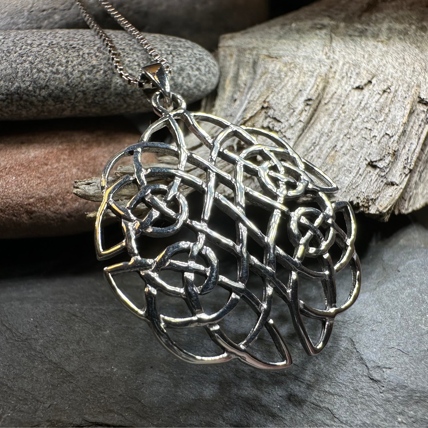 Anaise Celtic Knot Necklace — view 3