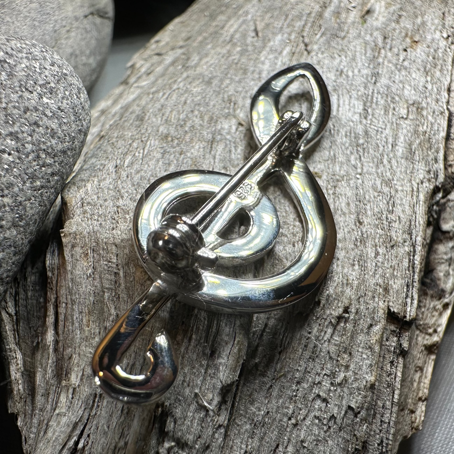 Cadence Music Note Brooch — view 4