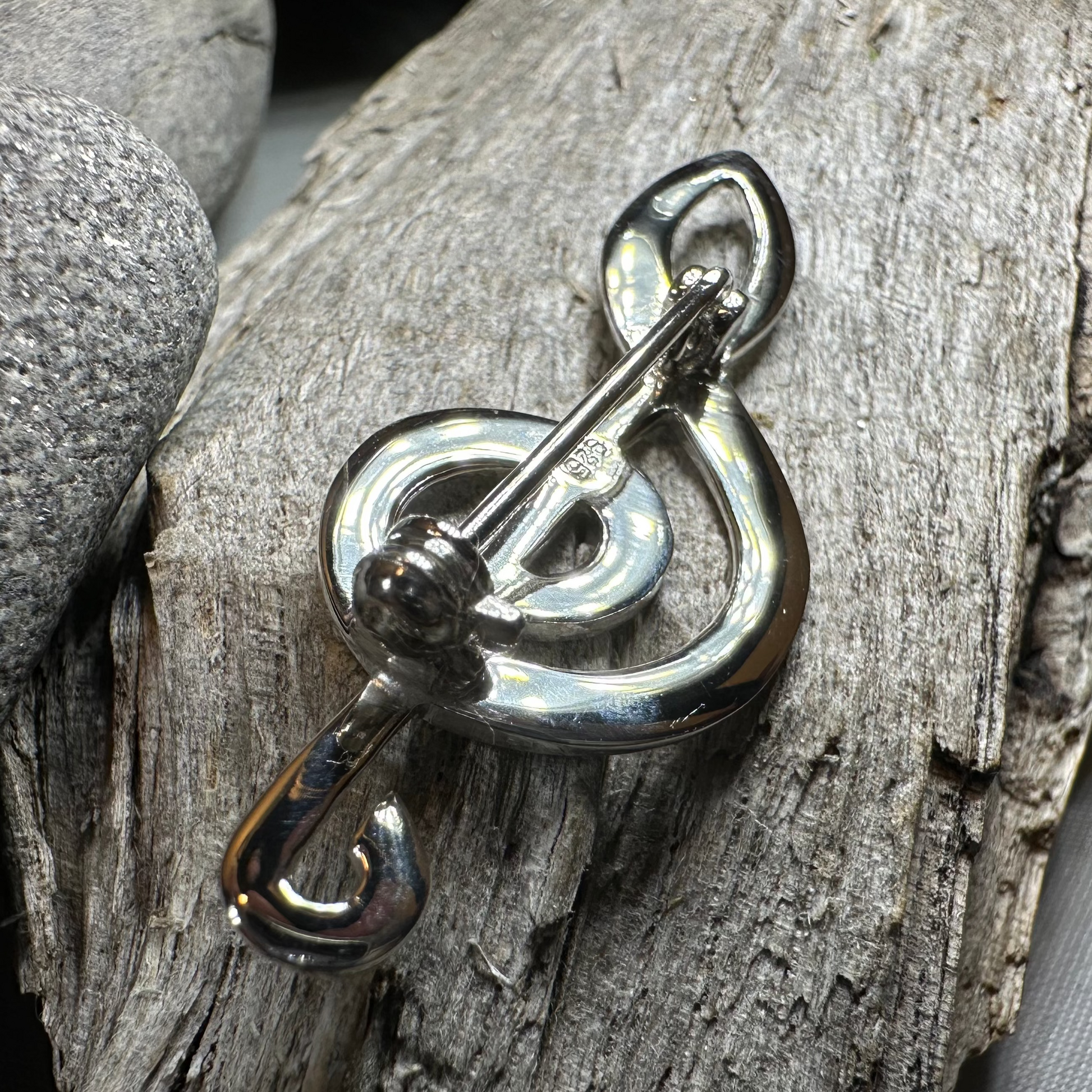 Cadence Music Note Brooch — view 4