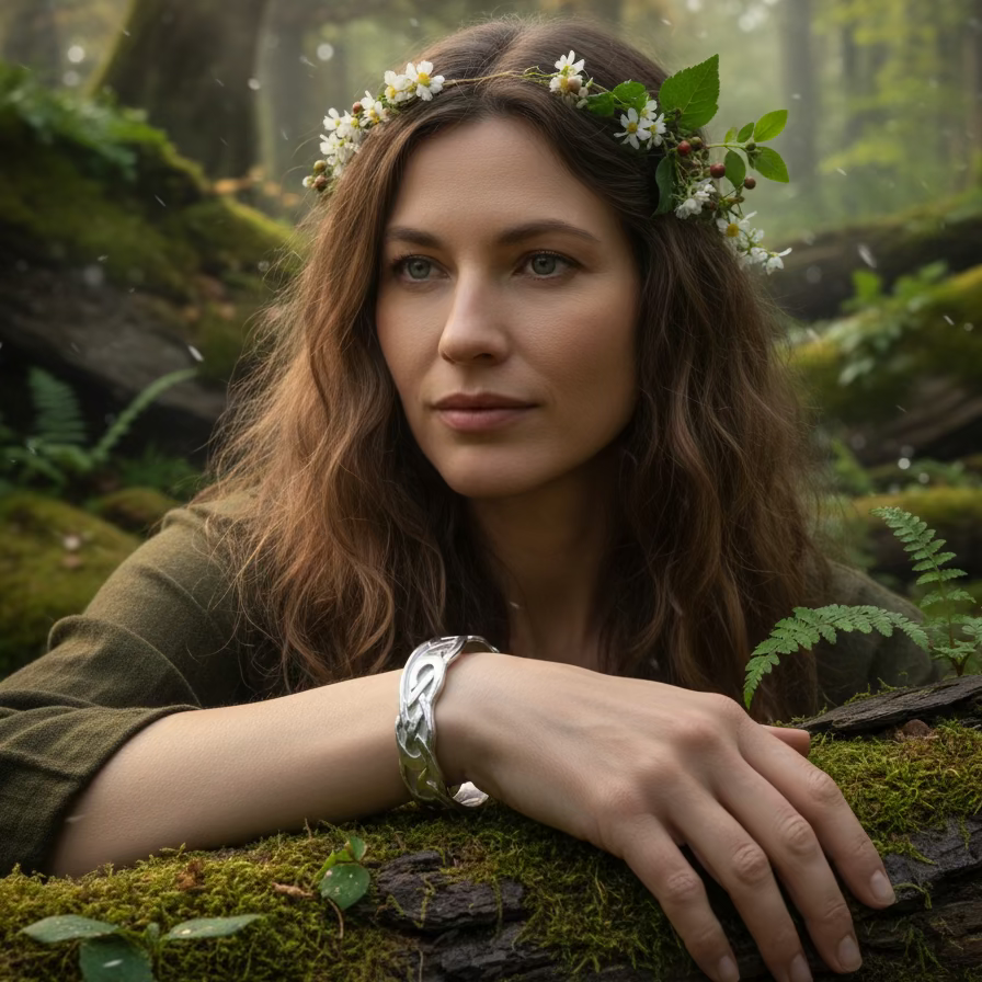 Cruth Celtic Pewter Cuff Bracelet - Handmade in Scotland