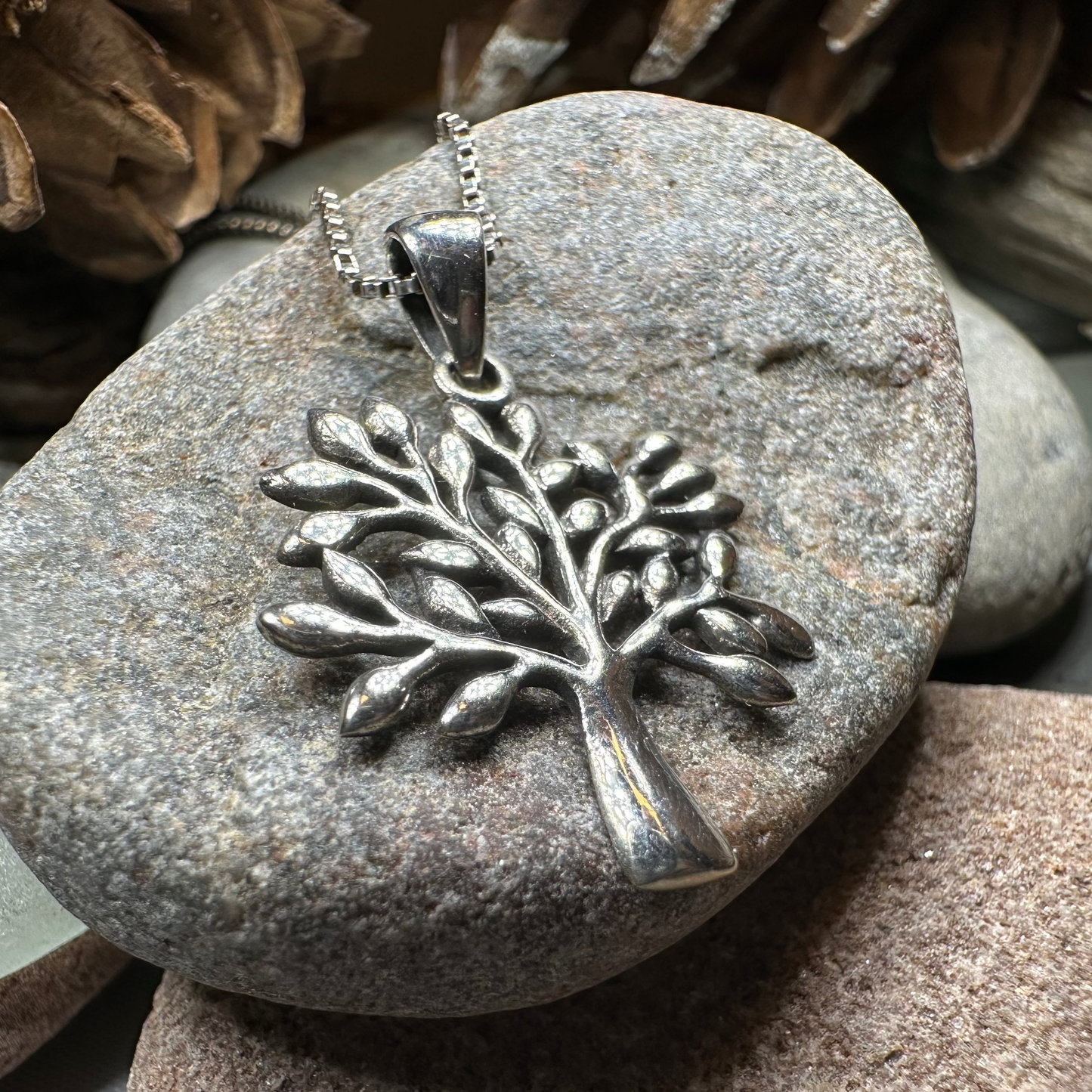 Nadur Tree of Life Necklace in sterling silver