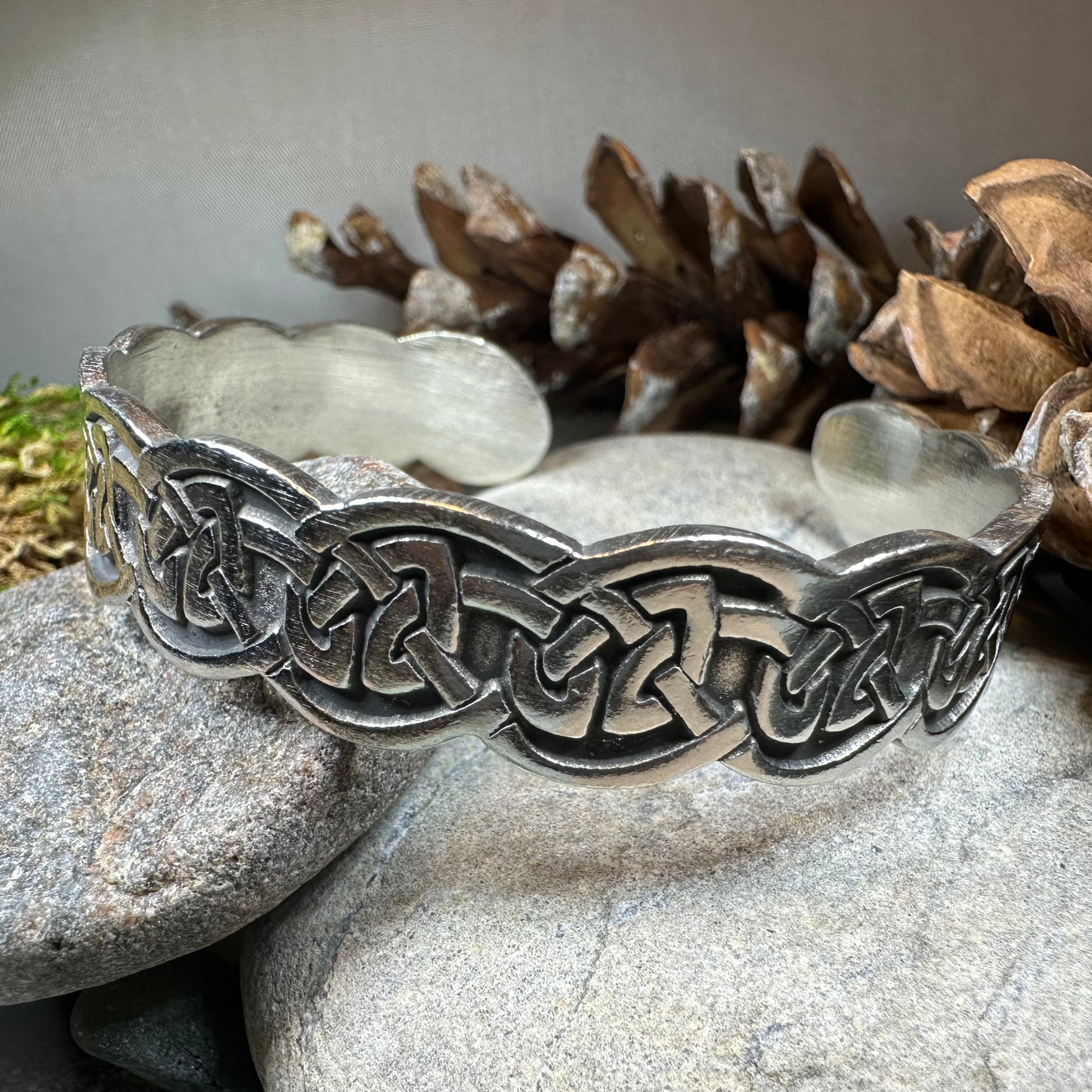 Harmony Celtic Weave Bracelet — view 4