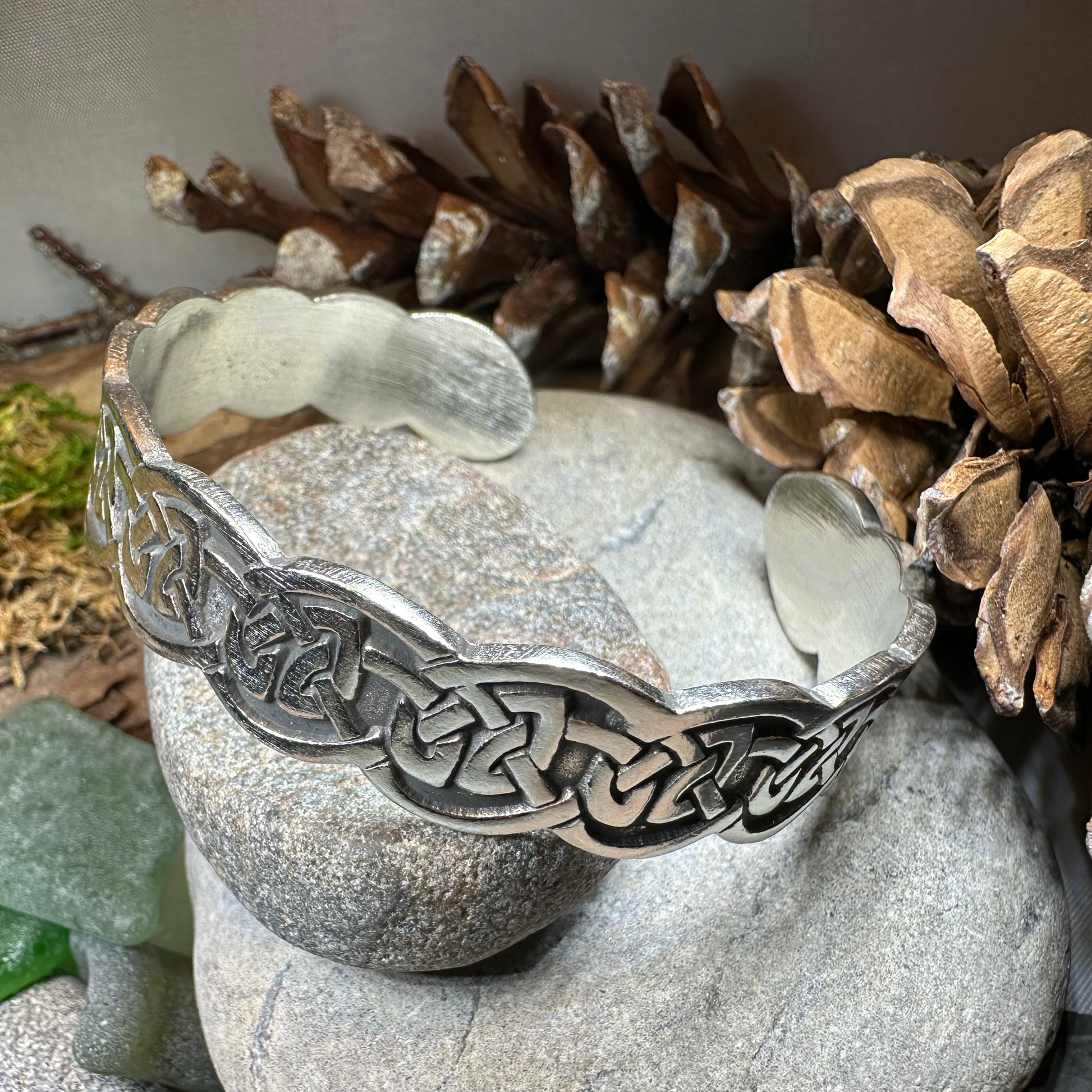 Harmony Celtic Weave Bracelet — view 2