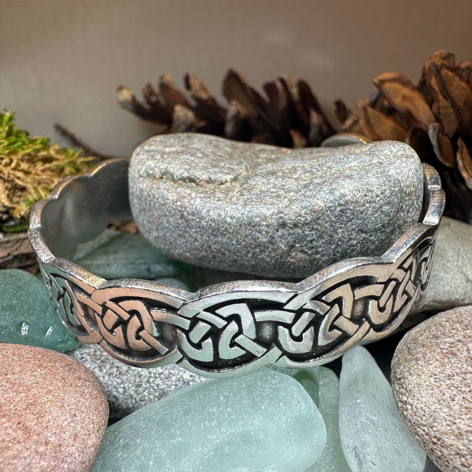 Harmony Celtic Weave Bracelet — view 6