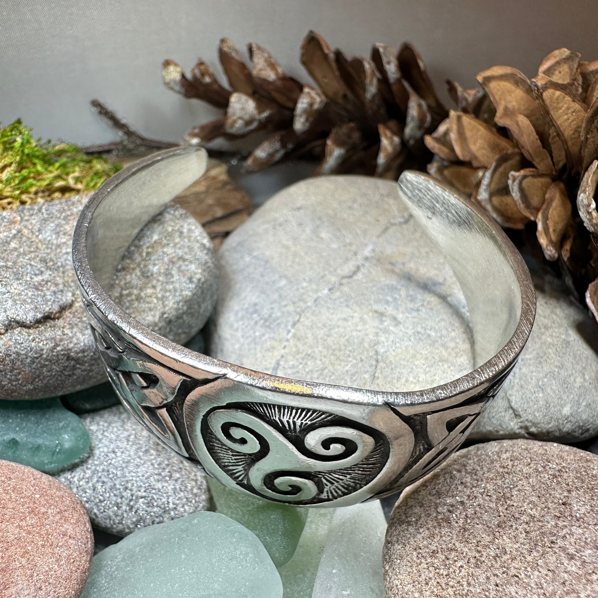Beowulf Celtic Spiral Bracelet — view 2