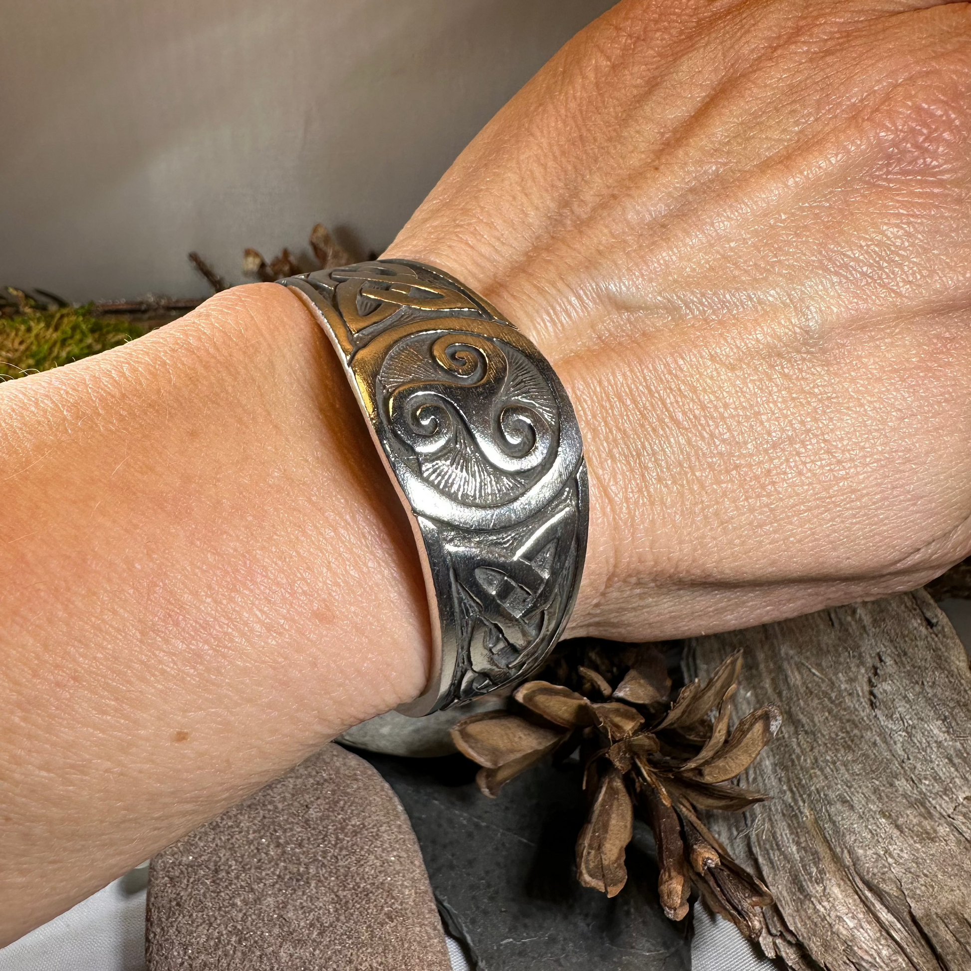 Beowulf Celtic Spiral Bracelet — view 3