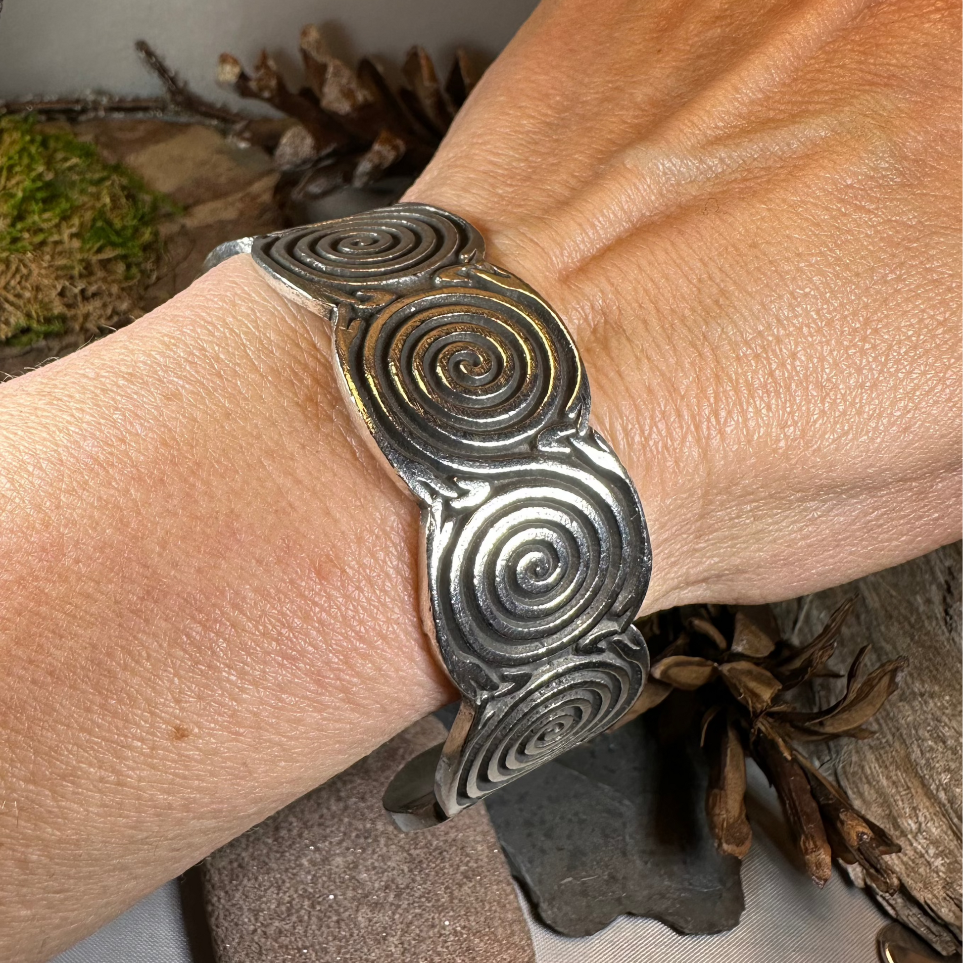 Aldara Celtic Spiral Bracelet — view 6