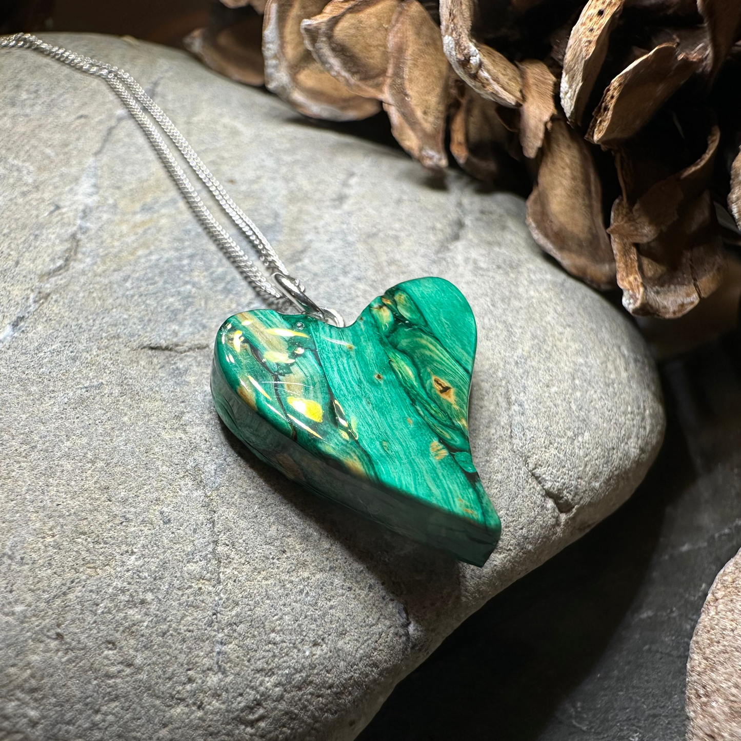 Heathergems Scottish Heart Necklace - Handmade in Scotland — view 12