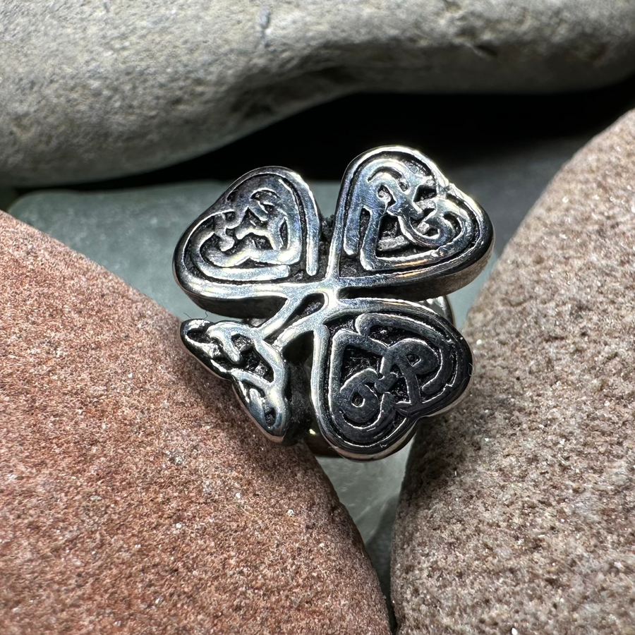 Celtic Irish Shamrock Lapel Pin
