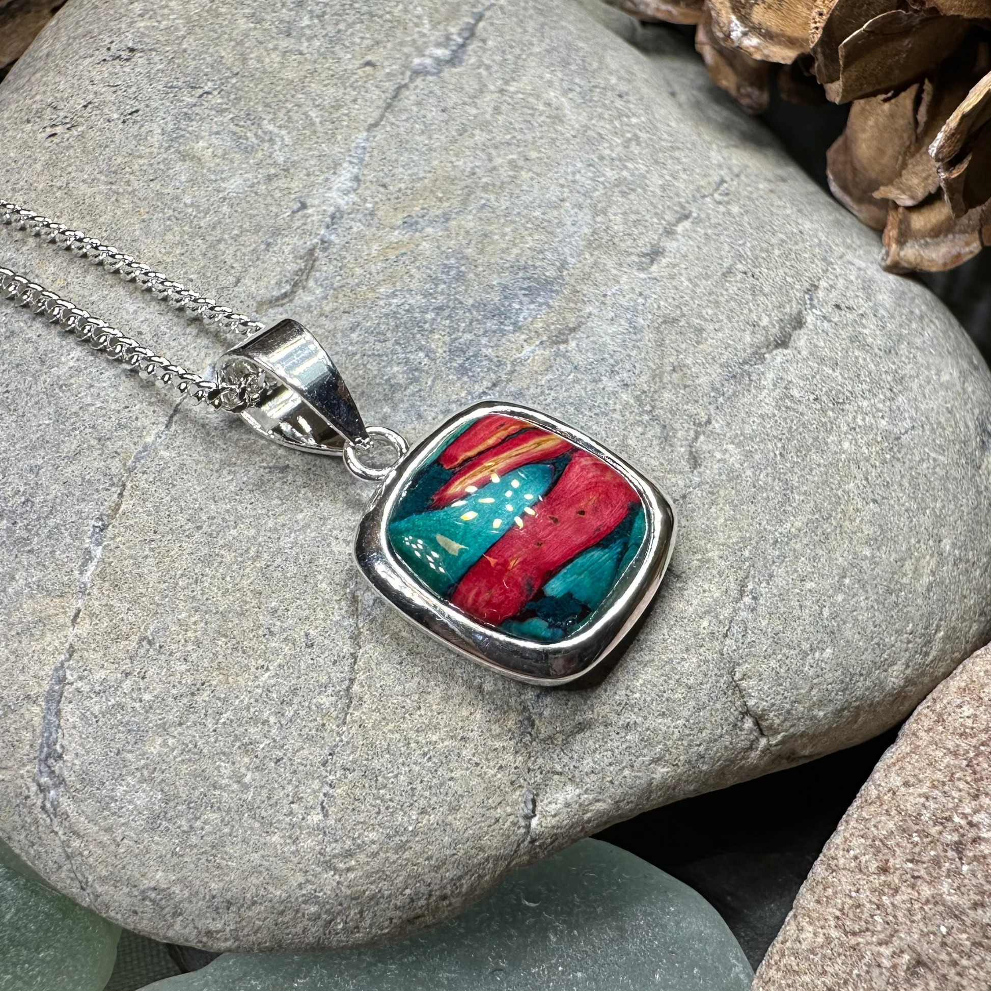 Mira Heathergems Celtic Necklace - Handmade in Scotland — view 8