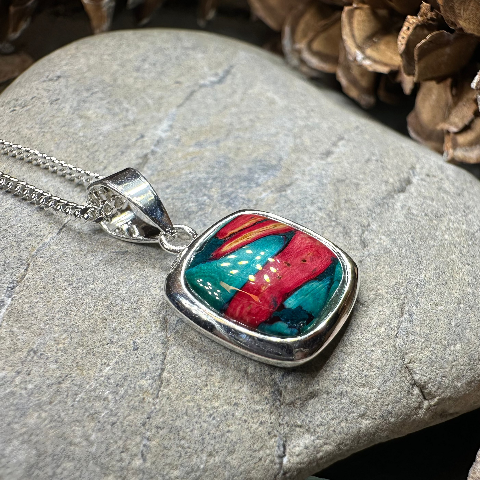 Mira Heathergems Celtic Necklace - Handmade in Scotland — view 6